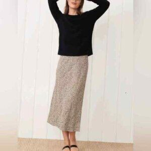 Jenni Kayne Leopard Slip Skirt